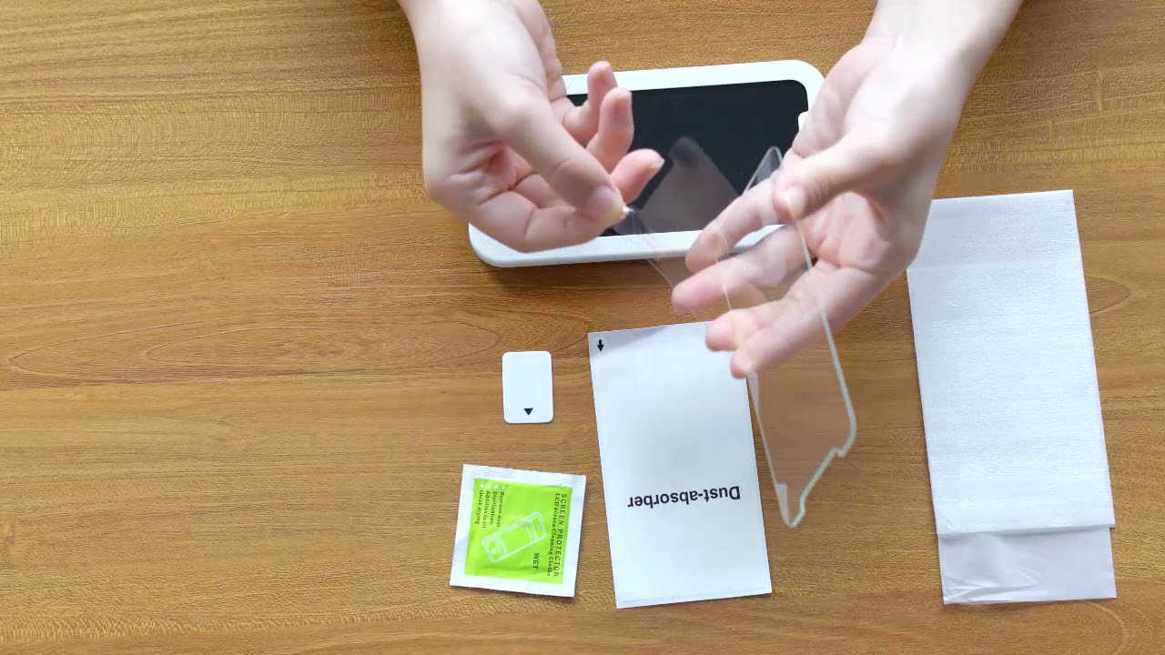 SPARIN A16 How to install iPhone X Screen Protector