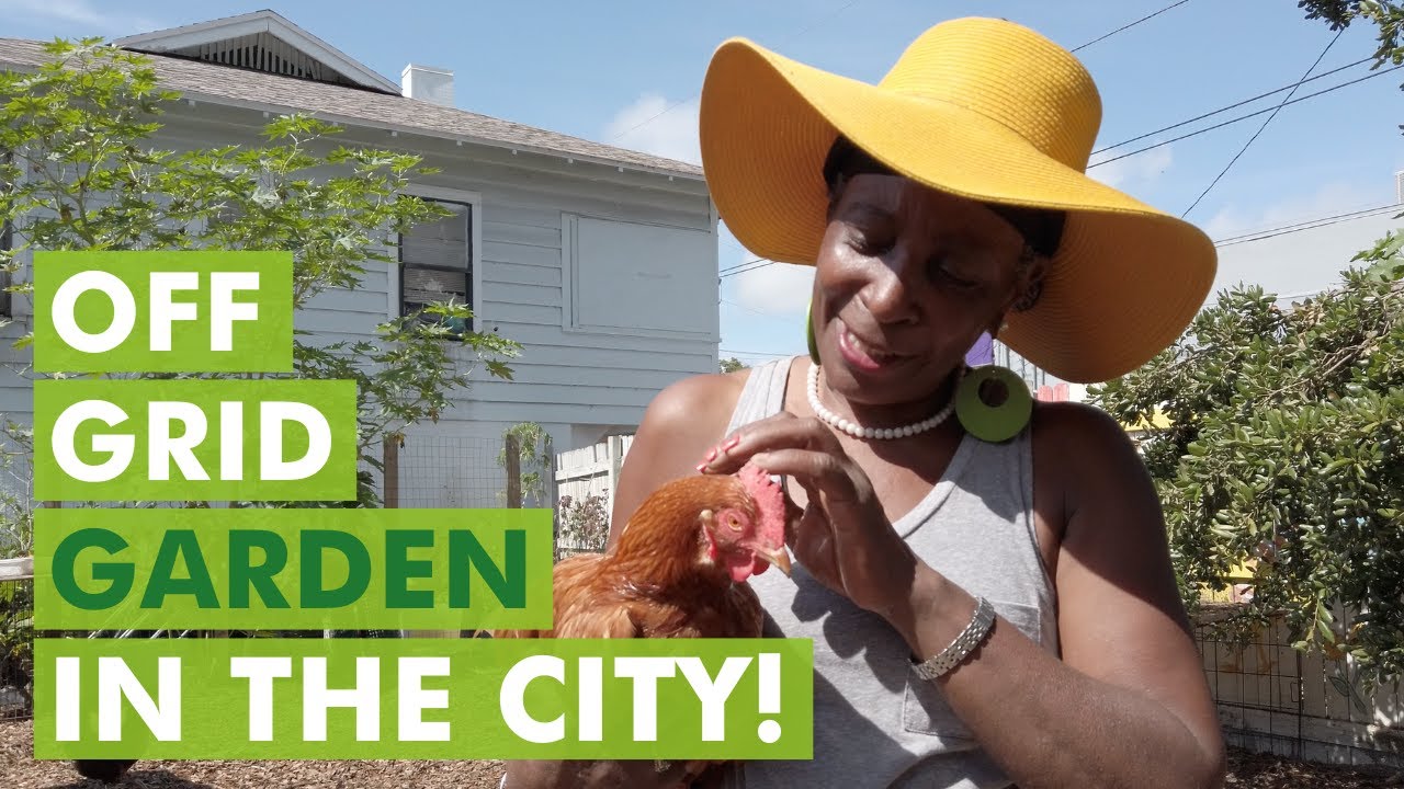 The Off-Grid Community Garden in the Middle of the City!