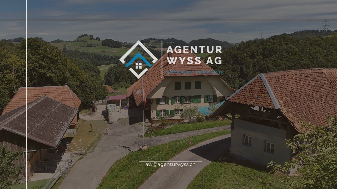 Traditionelles Emmentaler Bauernhaus in Wynigen