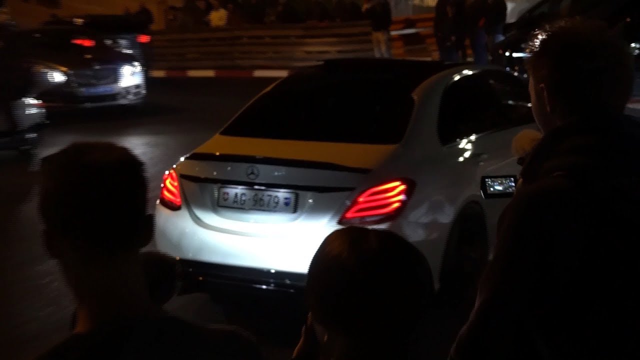THUG DRIVERS in Monaco 2017: DRIFT AND REV ACTION!  (BMW M, AMG, GT-R)