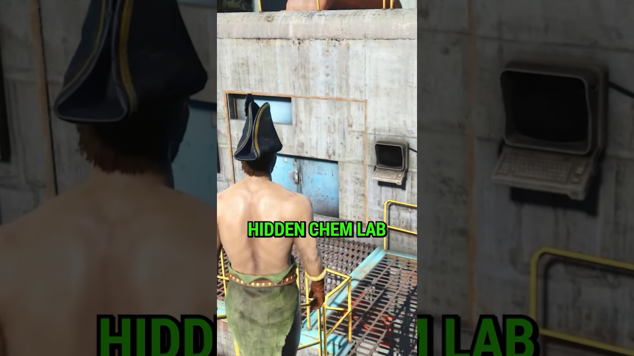 Скрытая химическая лаборатория Маровски Fallout 4