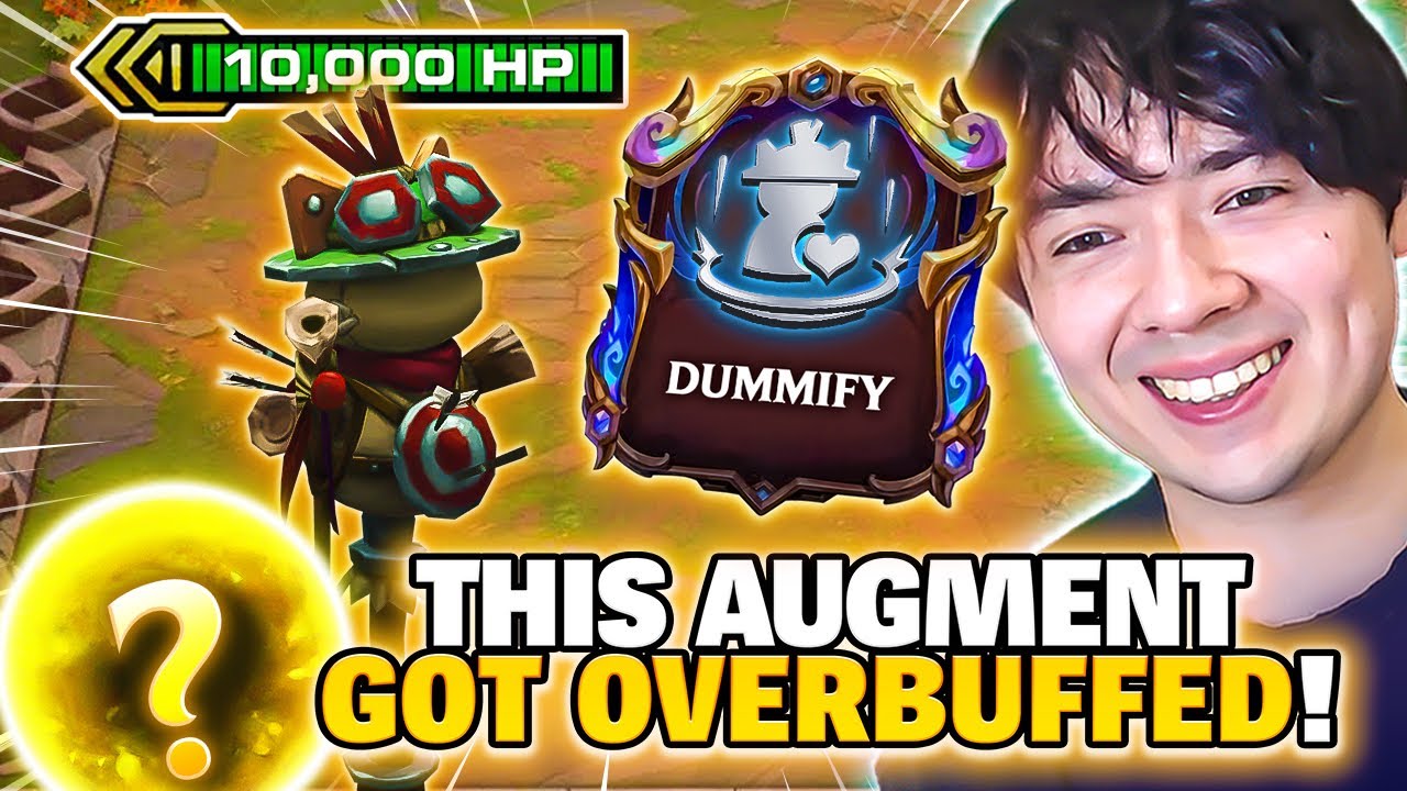 This Newly Buffed Augment Spawned A 10,000 HP Dummy On My Board AND Gave Me A FREE CARRY?!