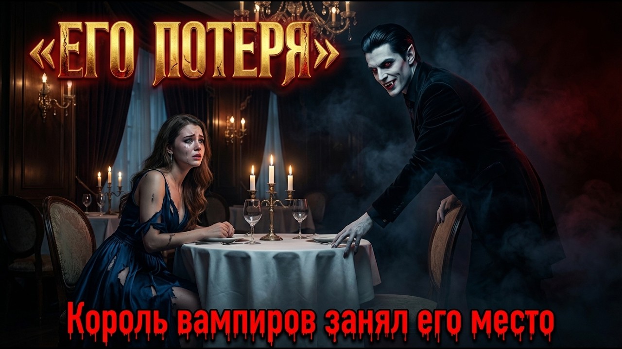 Её бросили за столиком — Король вампиров сел напротив и усмехнулся: «Его потеря»