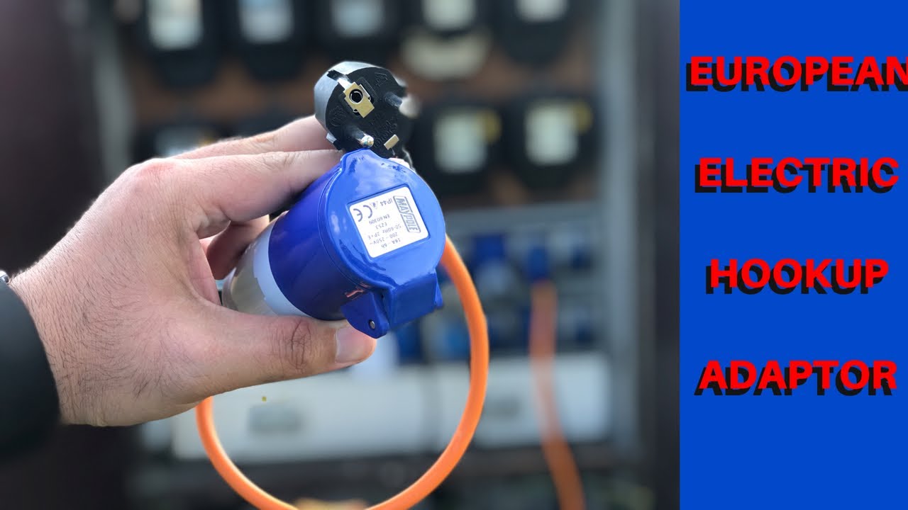 European Electric Hook Up Adaptor