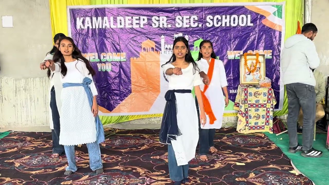 Mere Bharat Ki Beti 26 January kamaldeep senior secondary School#jaipur #school #jaipurschools 