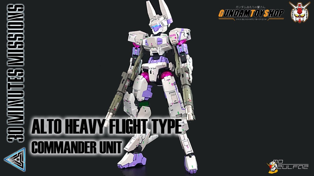 [Custom Build] 30 Minutes Mission  ALTO HEAVY FLIGHT Type, Commander Unit