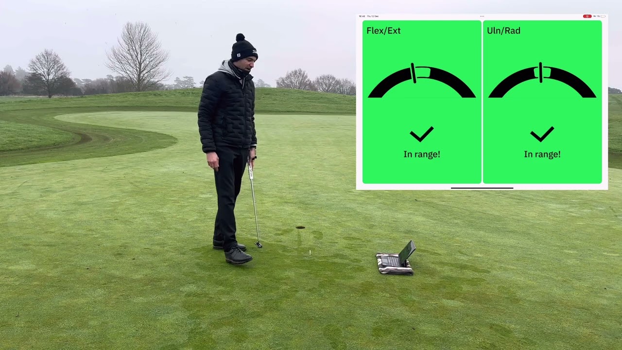 2 Minute Tip- Putting stroke with HackMotion