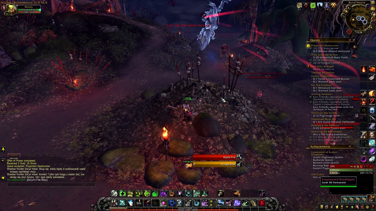 WoW: Projection Destruction - Quest