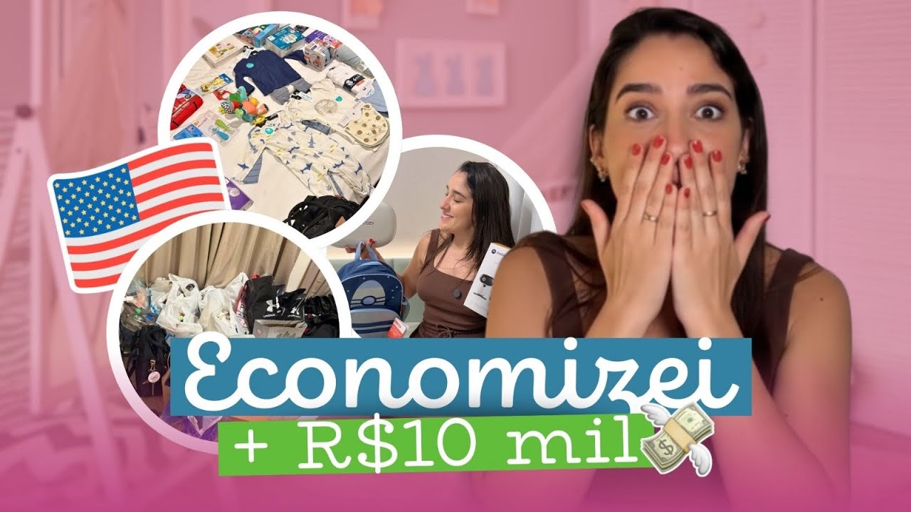 VALE A PENA FAZER ENXOVAL DO BEB&Ecirc; NOS EUA? | Brasil vs EUA