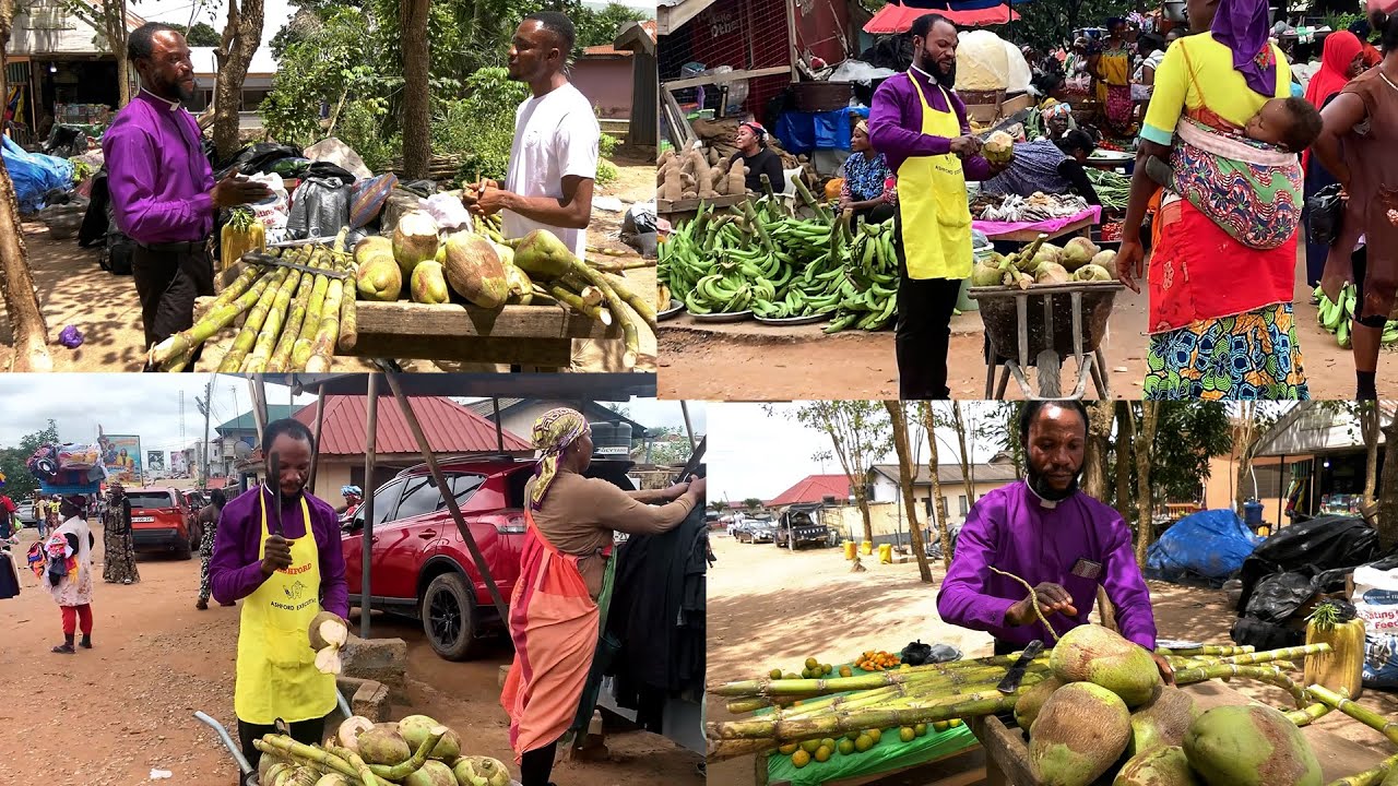 I SELL COCONUT TO SUPPORT MY MINISTRY: FROM RASTA TO PASTOR TO COCONUT SELLER - REV. AUGESTINE