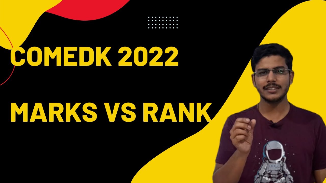 Marks vs Rank in Comedk 2022.||#comedk #comedk2022 #nmit #vlogs #vlogger