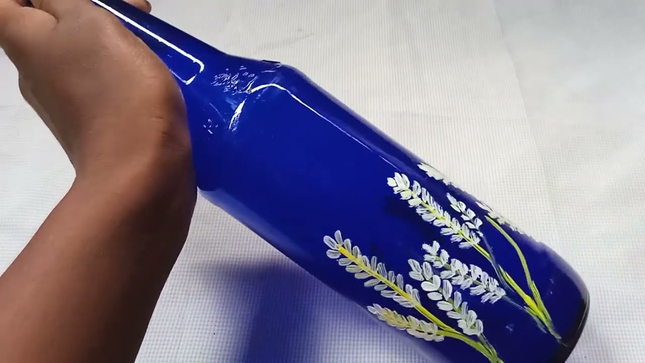 Easy Bottle Art for Beginners |DIY bottle art|#diy| _58