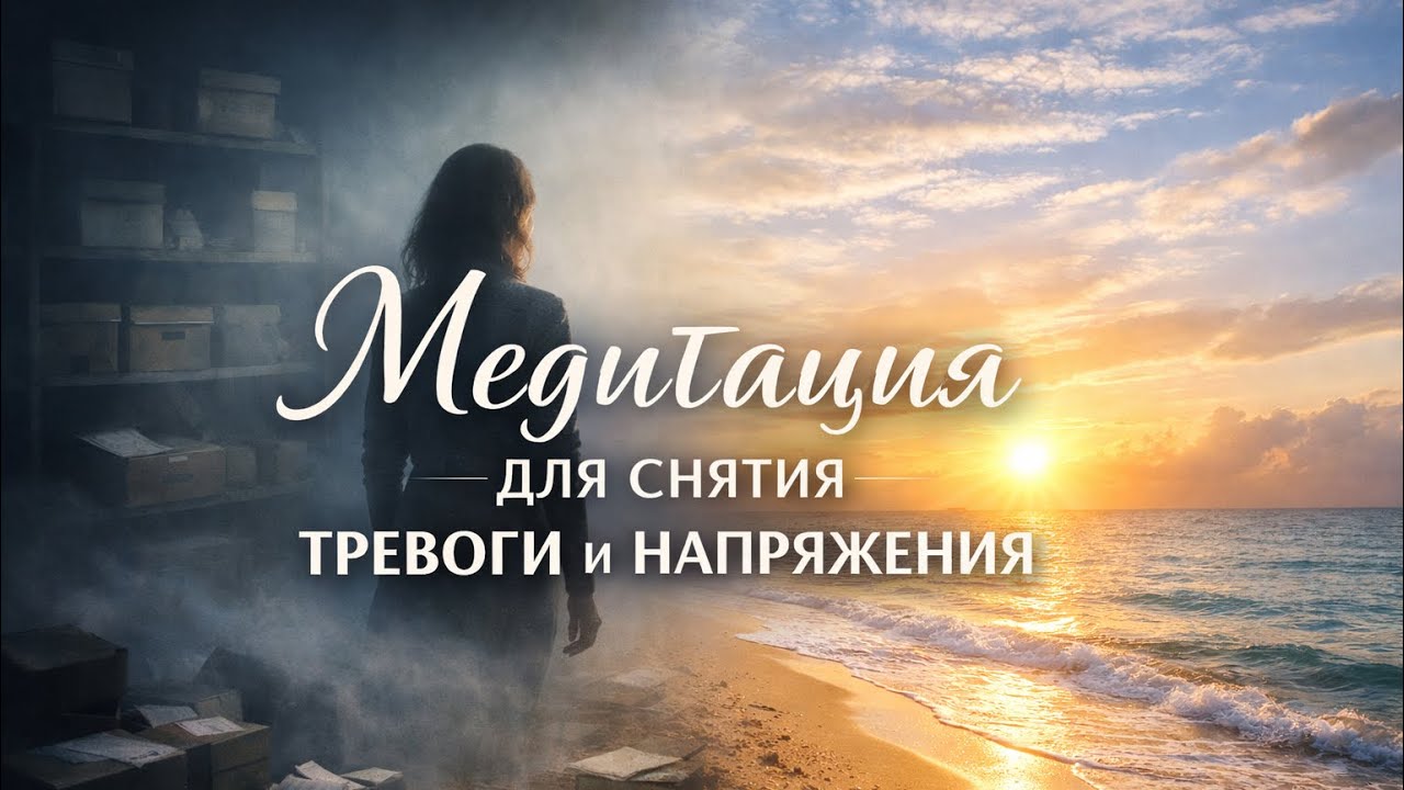 Медитация для снятия тревоги и напряжения | Глубокое расслабление