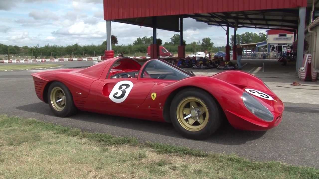 FERRARI 330 P4 V12 JPG 20 ans aprés remise en service
