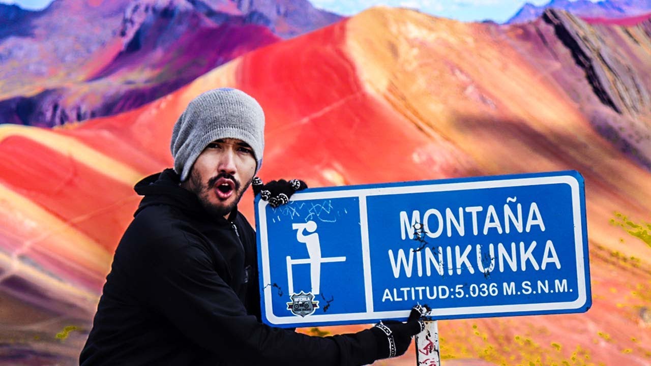 ASI ES CAMINAR a 5036 METROS de ALTURA - Montaña de 7 colores Perú 🇵🇪