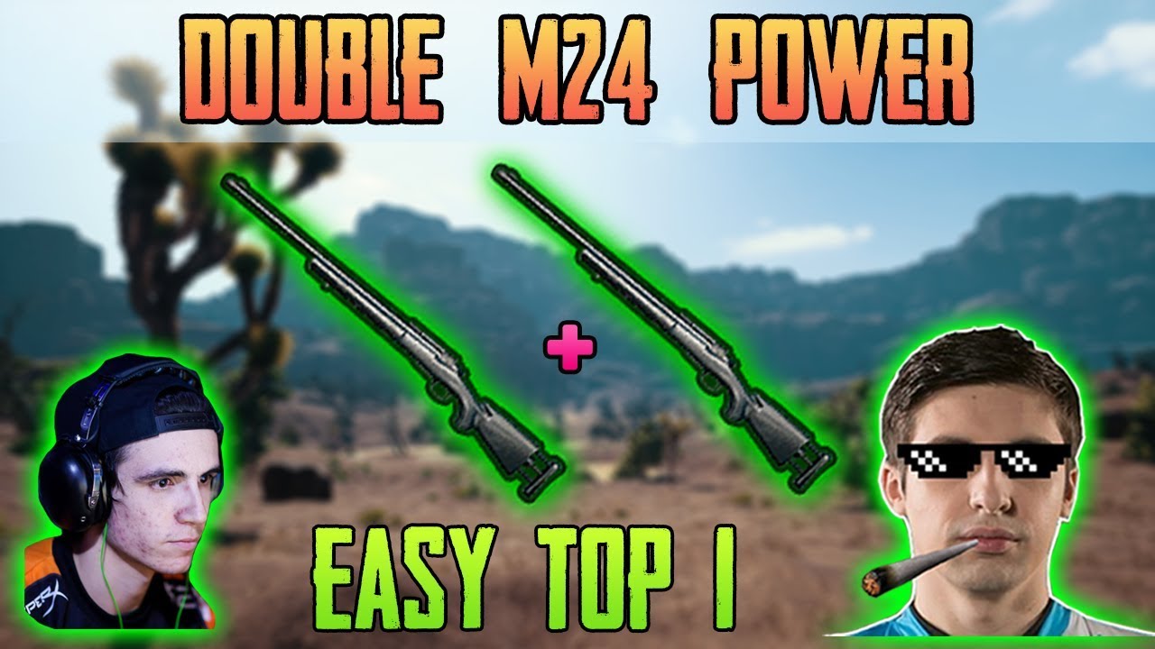 DOUBLE M24 POWER - Shroud and Just9n win DUO FPP [May-15] - PUBG HIGHLIGHTS TOP 1 #110