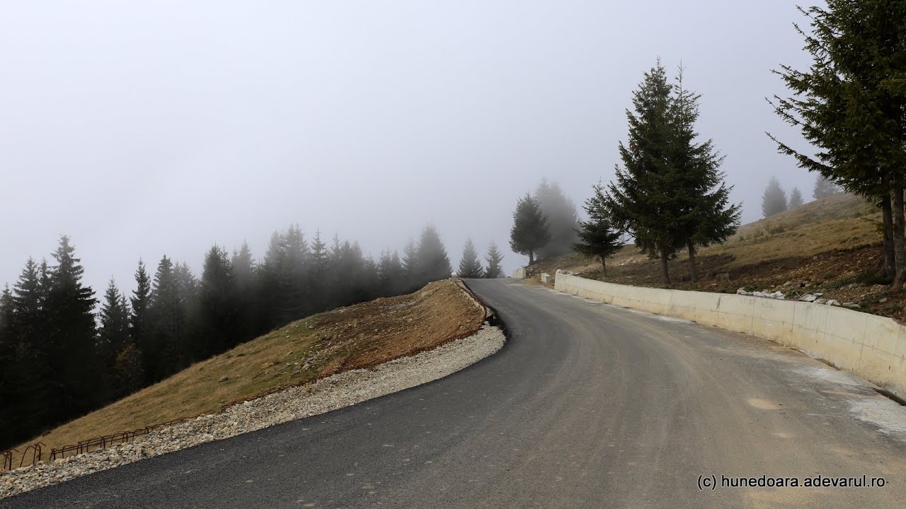 Drumul Petroșani - Masivul Parâng, în șantier