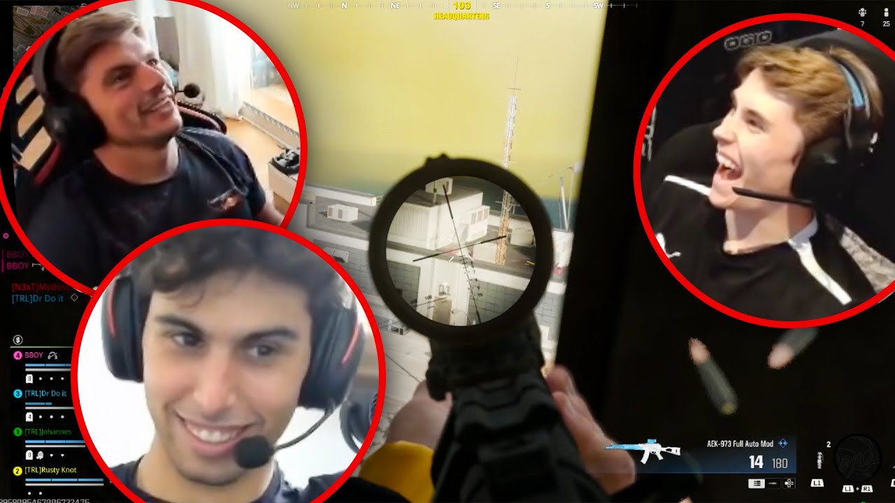 F1 & F2 Drivers Play Call of Duty WARZONE