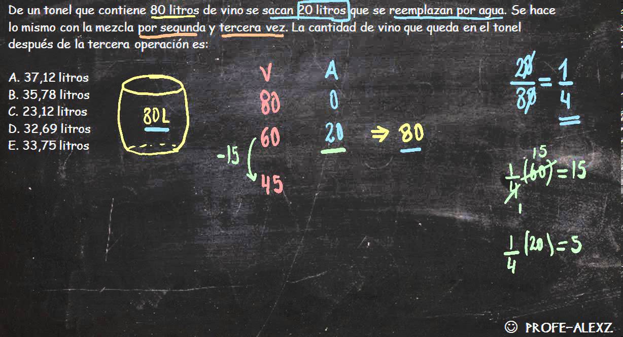 problema de mezclas 108