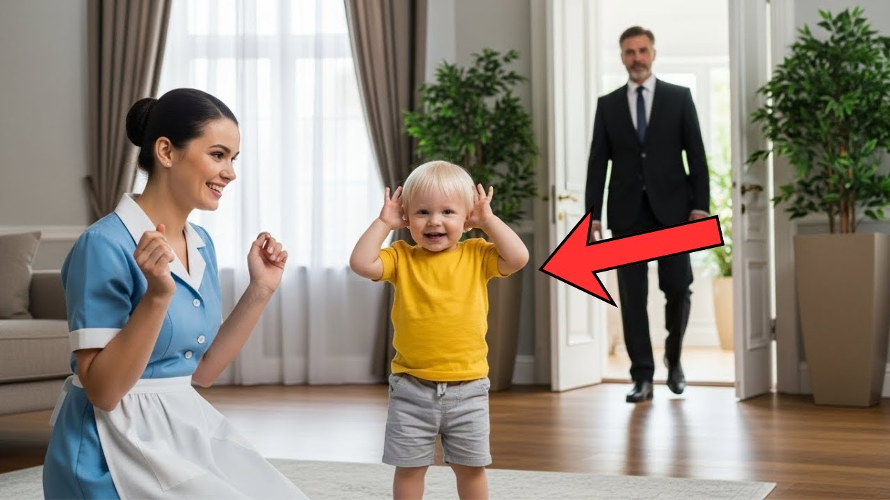 Empresário vê gesto da faxineira com filho albino e tudo muda entre eles.