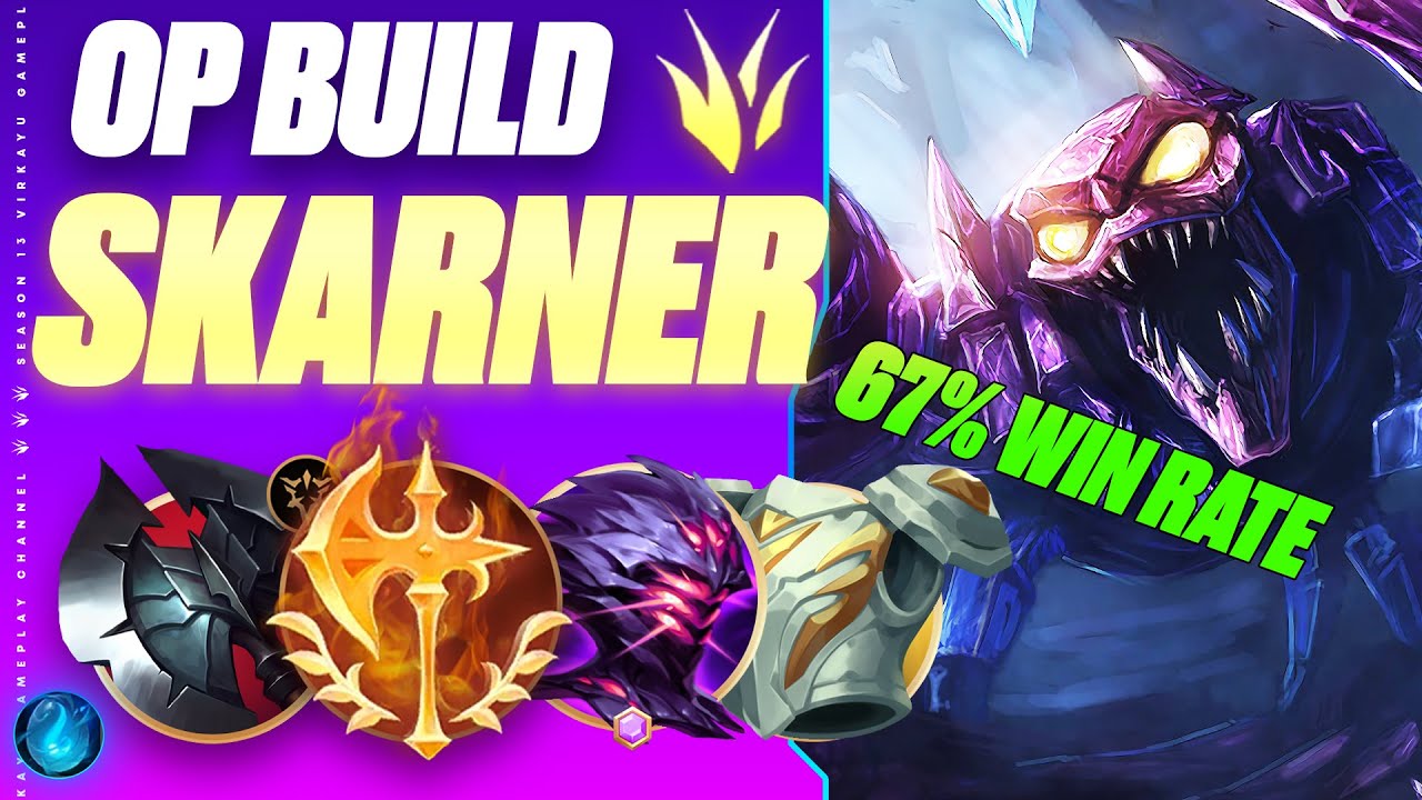 This Hidden OP SKARNER JUNGLE Build Absolutely STINGS! 💉 (Why you SHOULD play him for fast wins!)