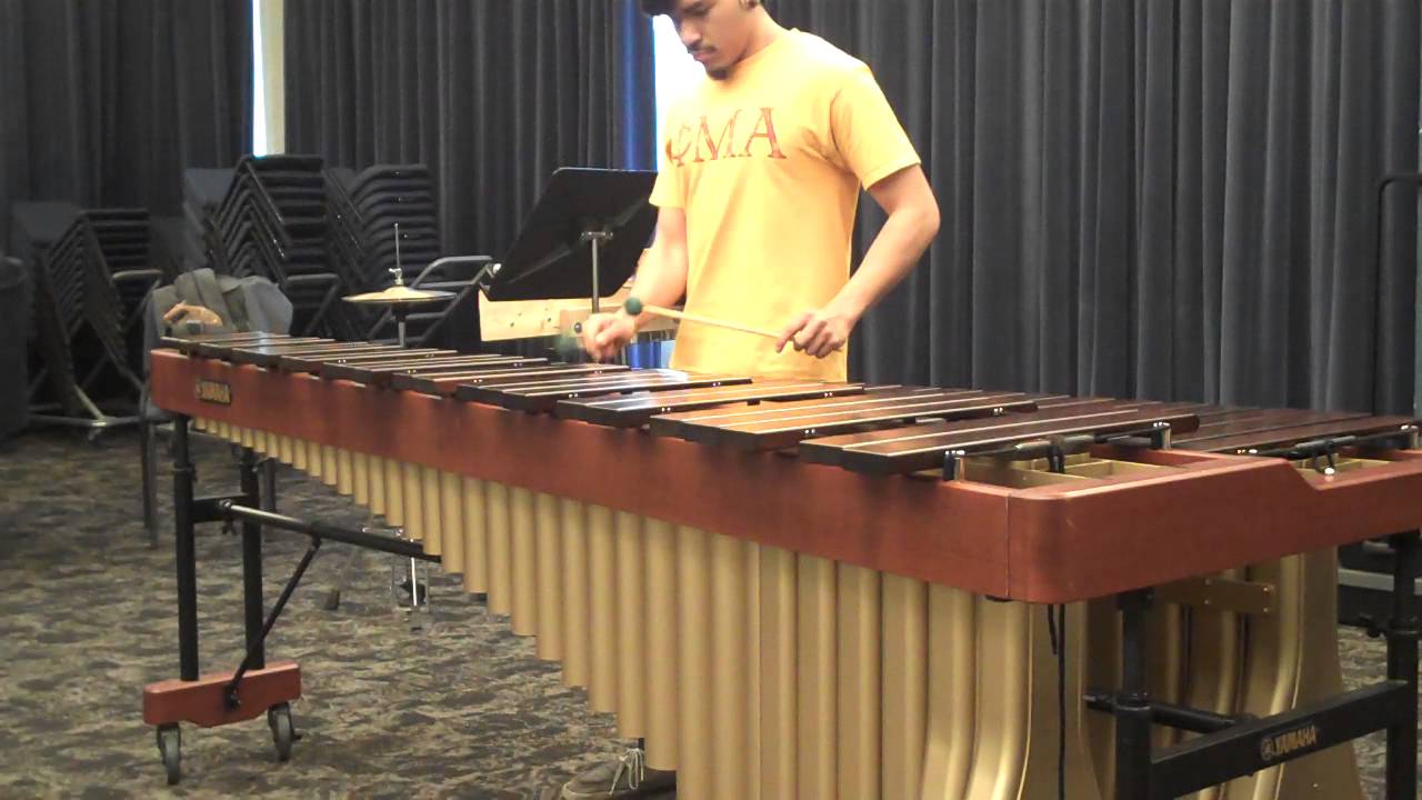 Bach Violin concerto in a minor- Marimba