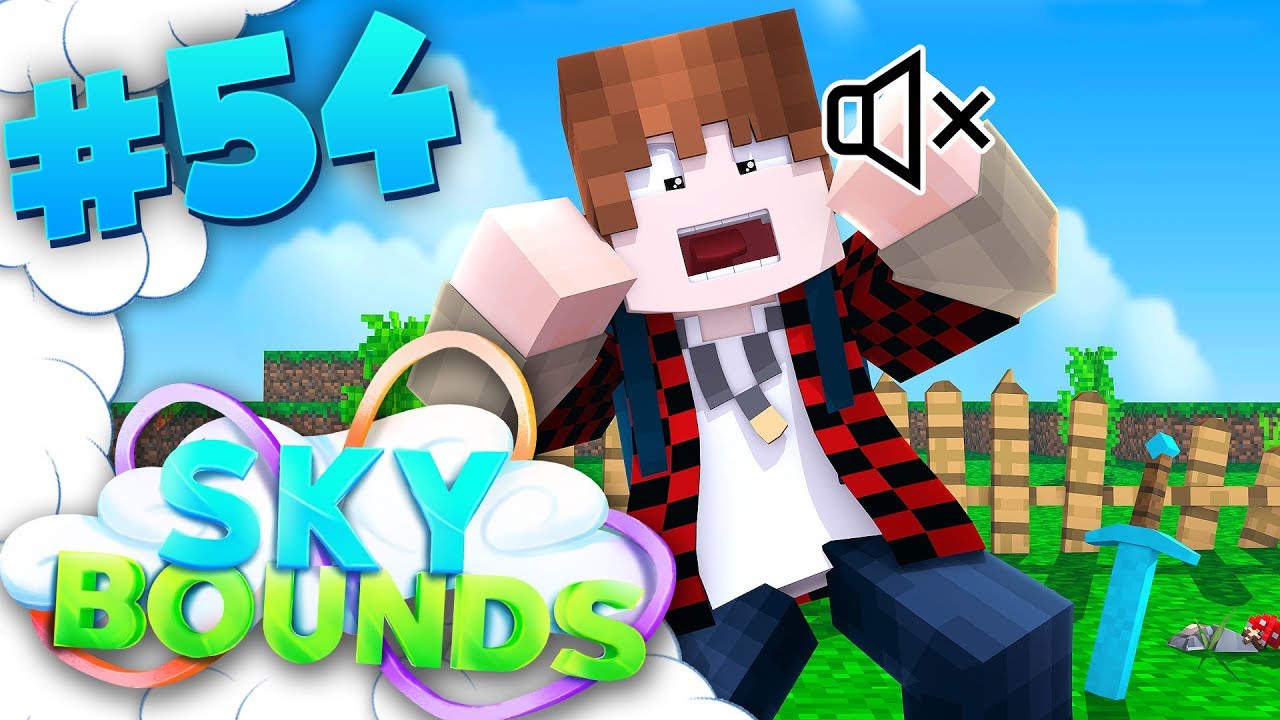 MY VOICE IS GONE! | SKYBOUNDS ISLAND #54 (Minecraft SkyBlock SMP)