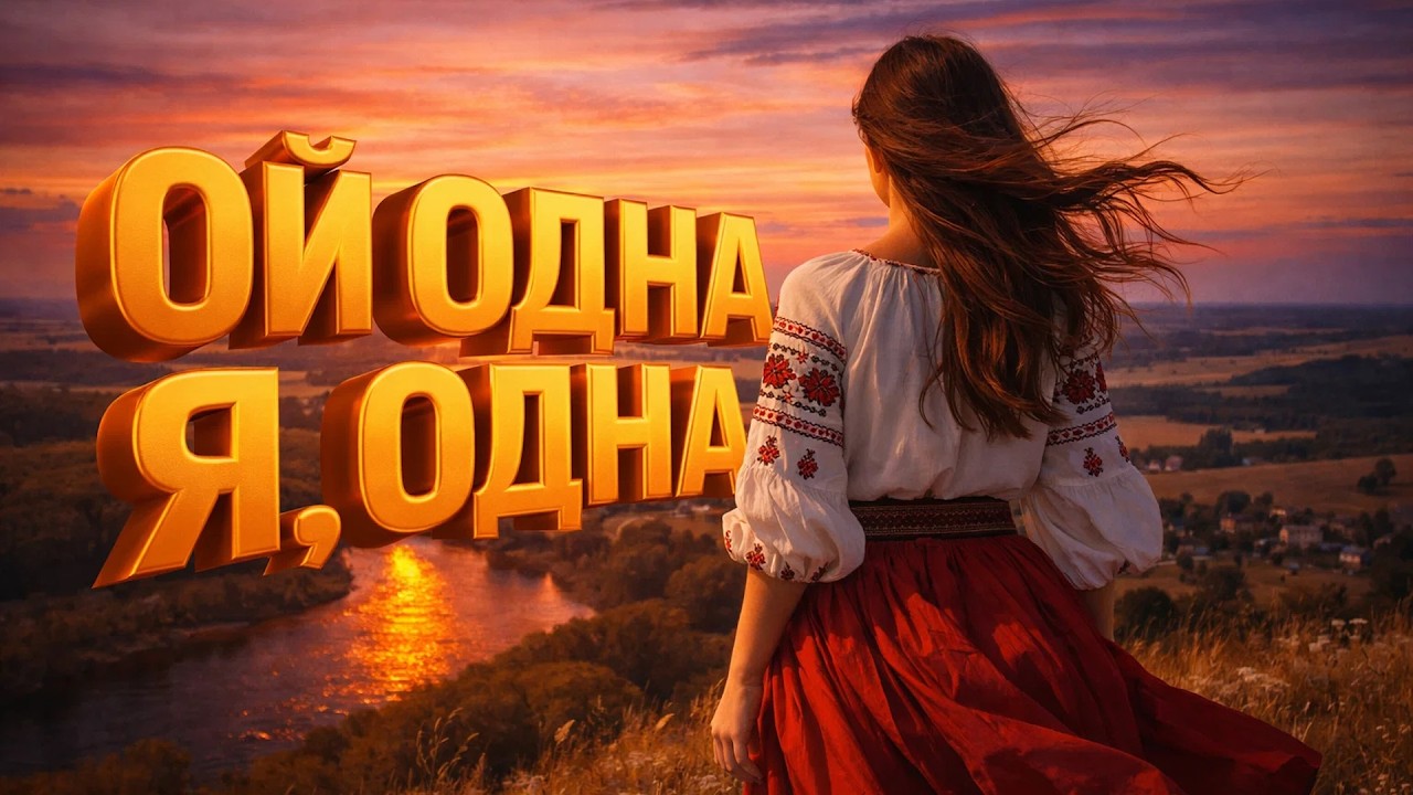 🎵 Ой одна я, одна- Тарас Шевченко | Music Video