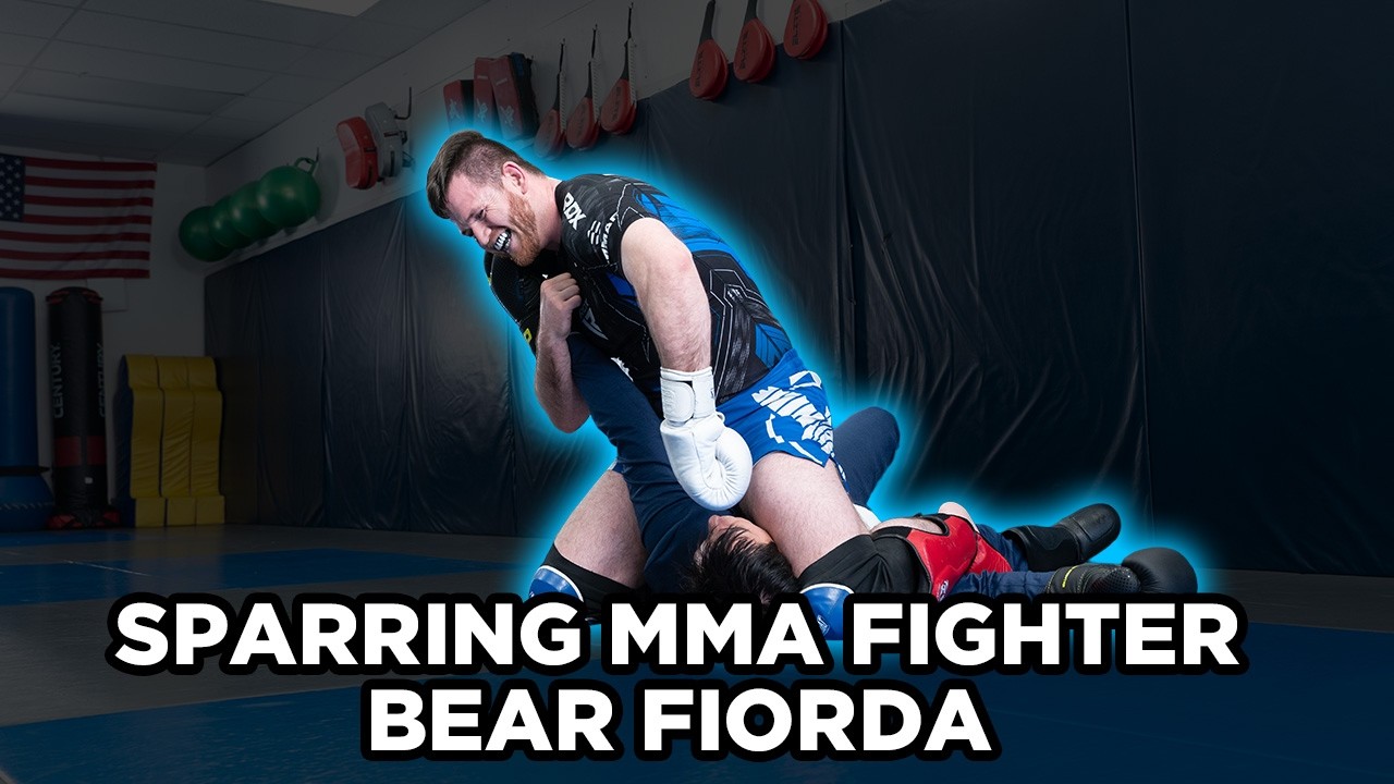 Sparring MMA Fighter and Creator Bear Fiorda - Man on the Mat