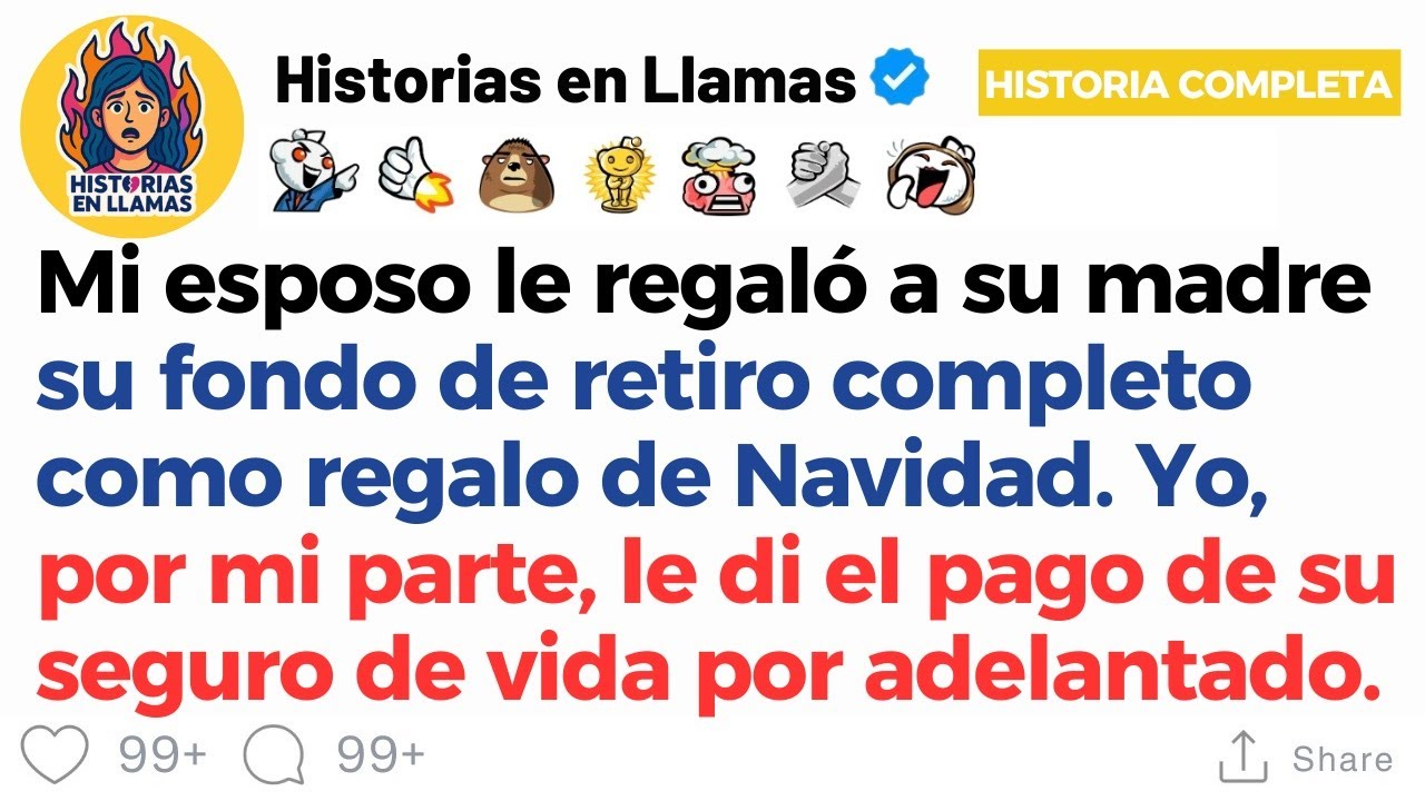 [HISTORIA COMPLETA] Mi esposo le regaló a su madre todo su fondo de retiro como regalo de Navidad.