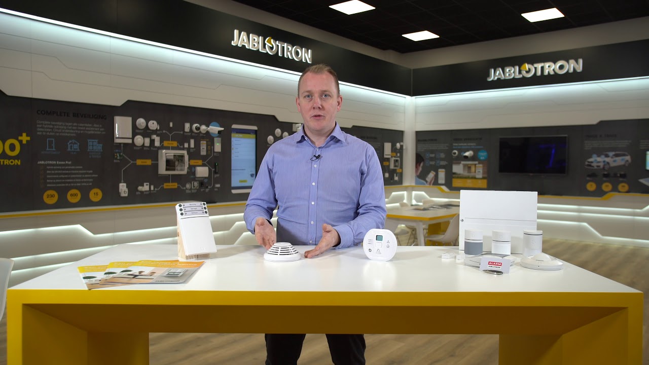 Jablotron Rookmelder & C02 detector | www.ikwilbeveiligen.nl