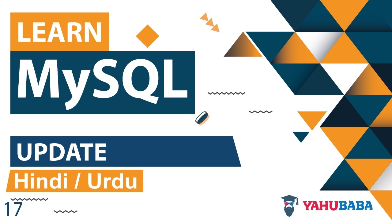 MySQL UPDATE Tutorial in Hindi / Urdu