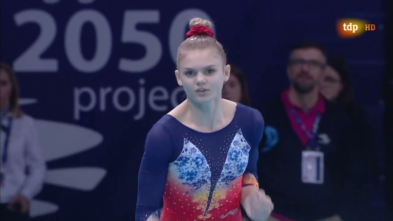 Denisa Golgota. 2019 European Championships. EF. VT1