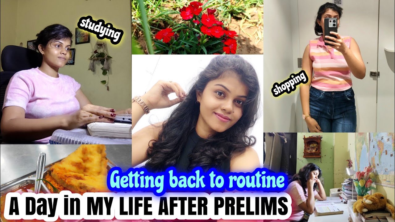 A Day in my life after UPSC Prelims | Back to Mains 2025 Preparation | UPSC STUDY VLOG UPSC  Prelims