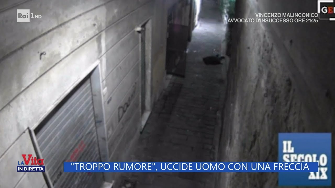 Genova, il 41enne ucciso da una freccia - La vita in diretta 03/11/2022