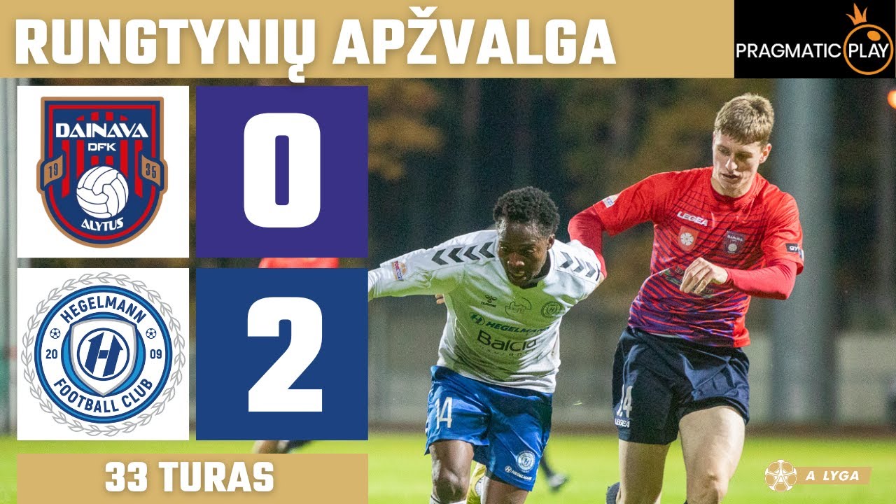 33 turo santrauka: DFK &bdquo;Dainava&ldquo; &ndash; &bdquo;Hegelmann&ldquo; (2025-10-27)