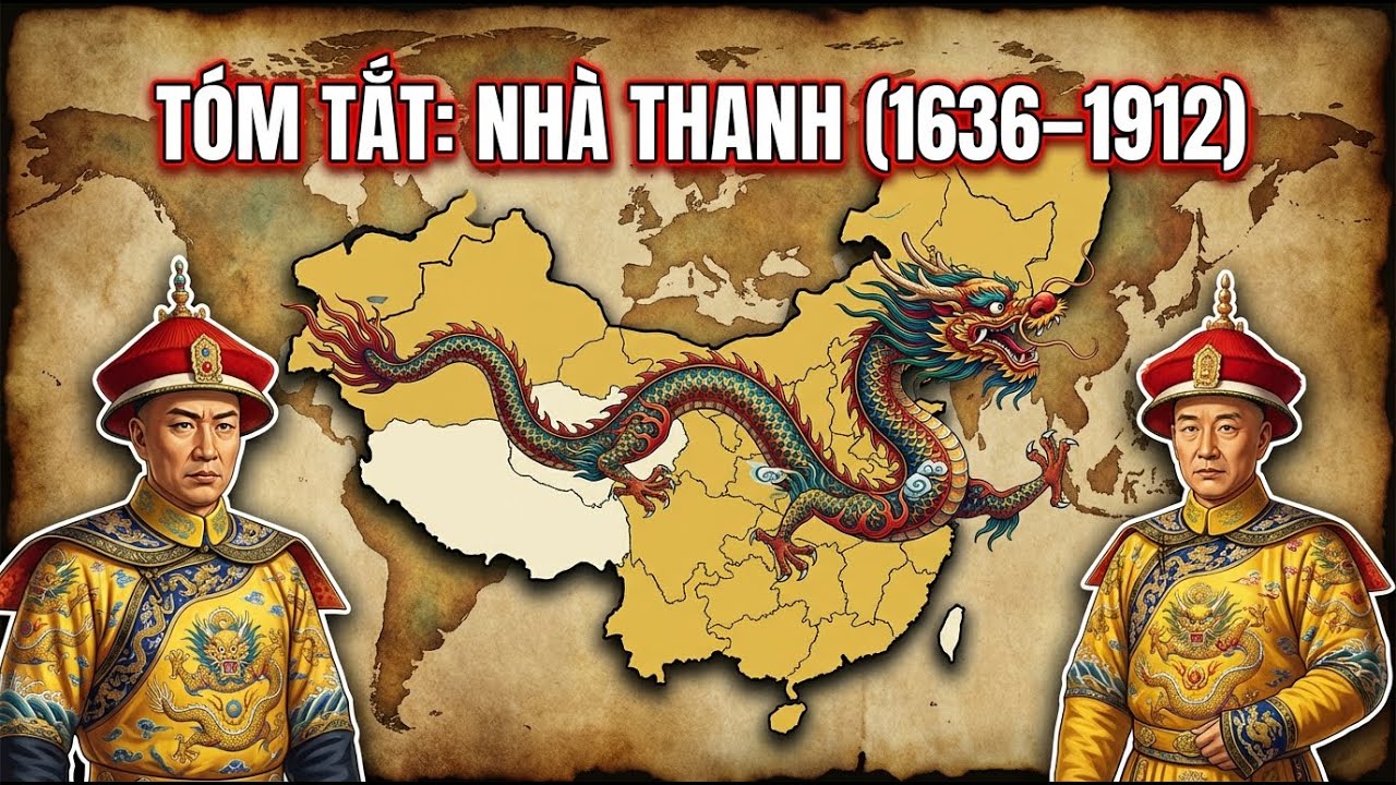 Nhà Thanh (1636–1912): Triều Đại Cuối Cùng Của Trung Quốc Và Hành Trình Hưng – Suy – Diệt|Ru Sử Việt