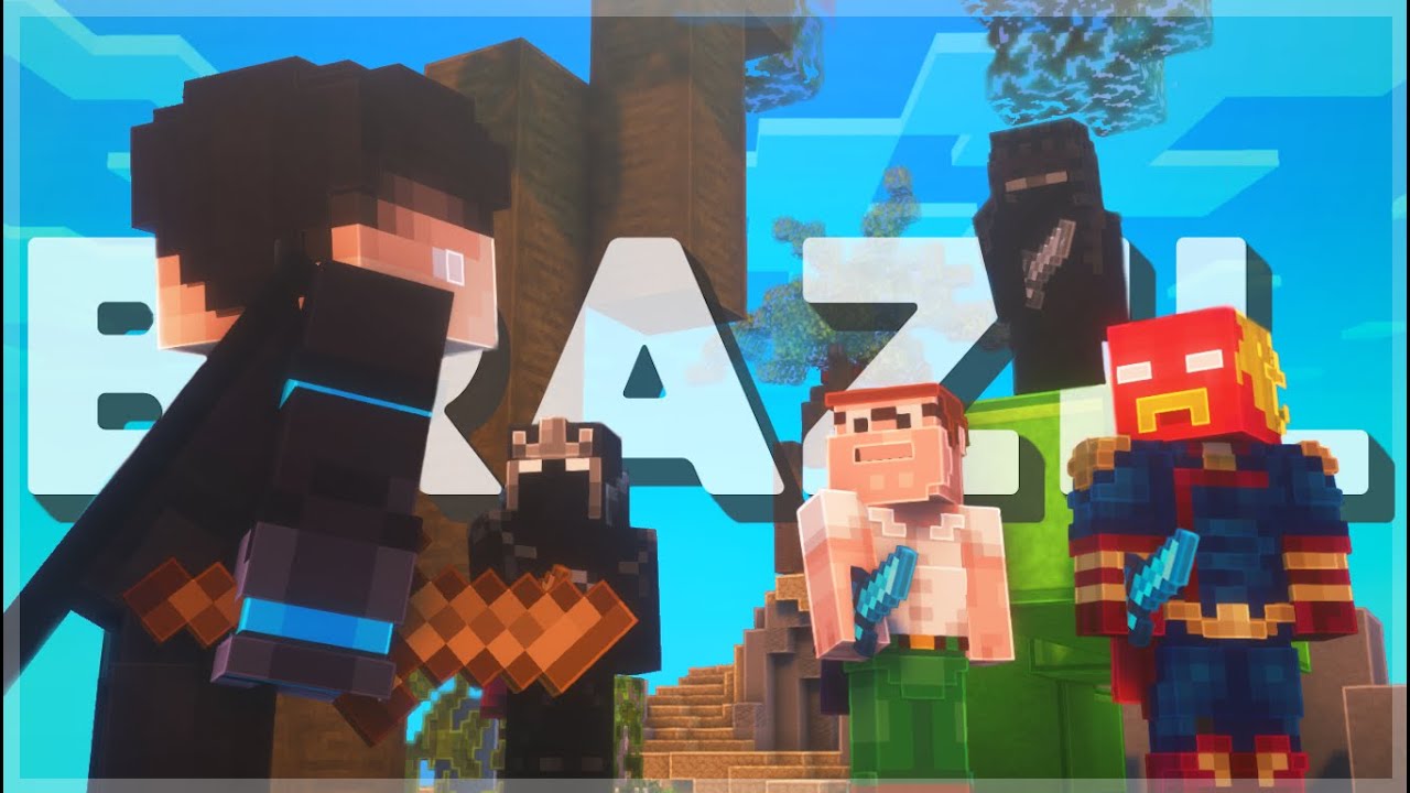 JUGU&Eacute; BEDWARS en BRAZIL 🇧🇷, fu&eacute; UNA LOCURA... *TODOS TRYHARDS*