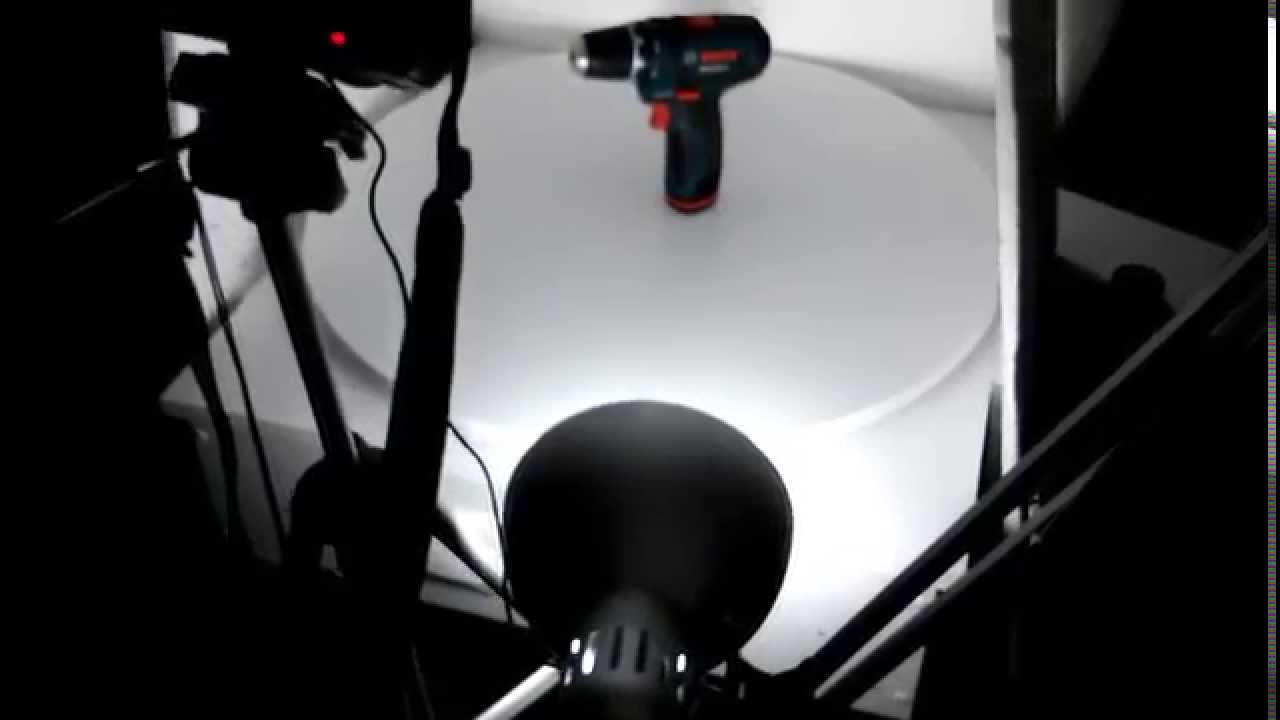 Obrotowa podstawa do zdjęć 360 - fotografia 360 - platforma obrotowa