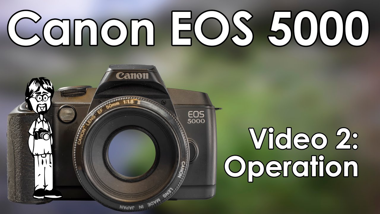Видео 2 Canon EOS 5000 (Canon EOS 888): Эксплуатация, использование, как сделать фото, вспышка и ...