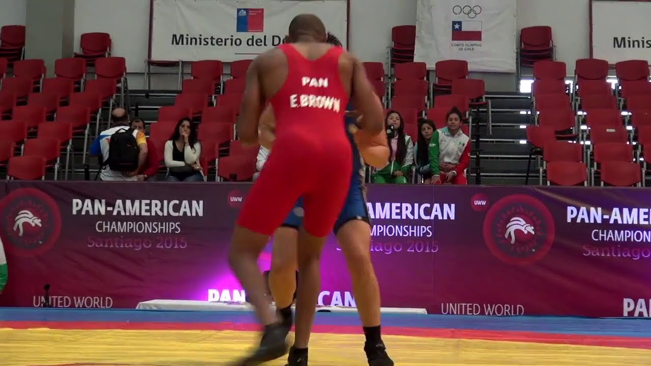 Qualification GR - 85 kg: Alfonso LEYVA YEPEZ (MEX) df. elton BROWN (PAN) by TF, 10-1