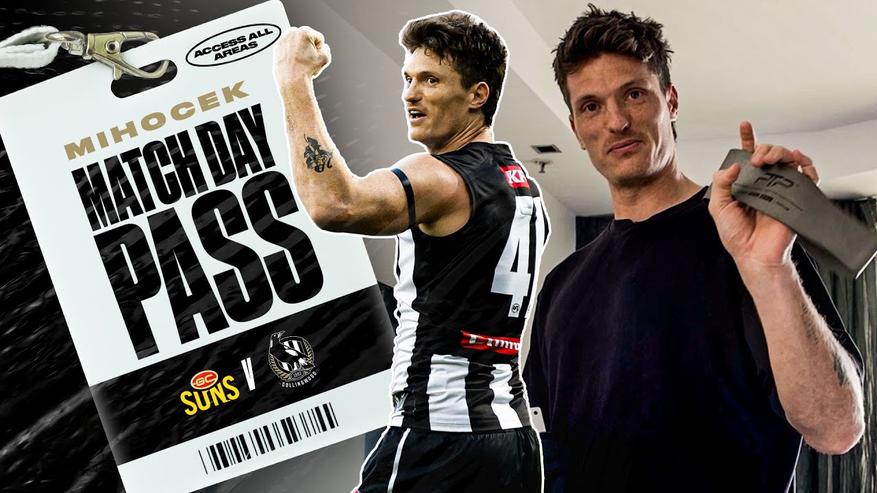 How an AFL player spends his game day on the Gold Coast ☀️ | Match Day Pass