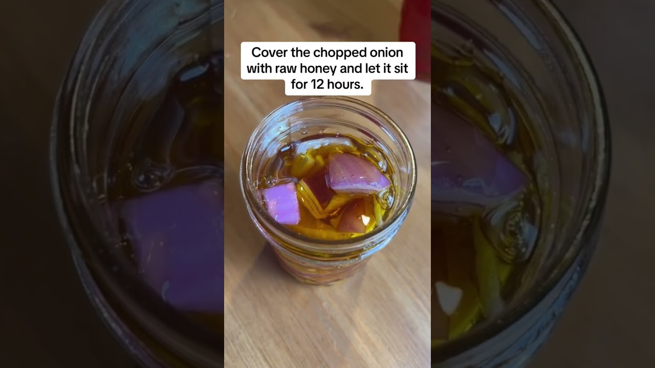 Do You Know What Happens When You Pour HONEY Over Onions?