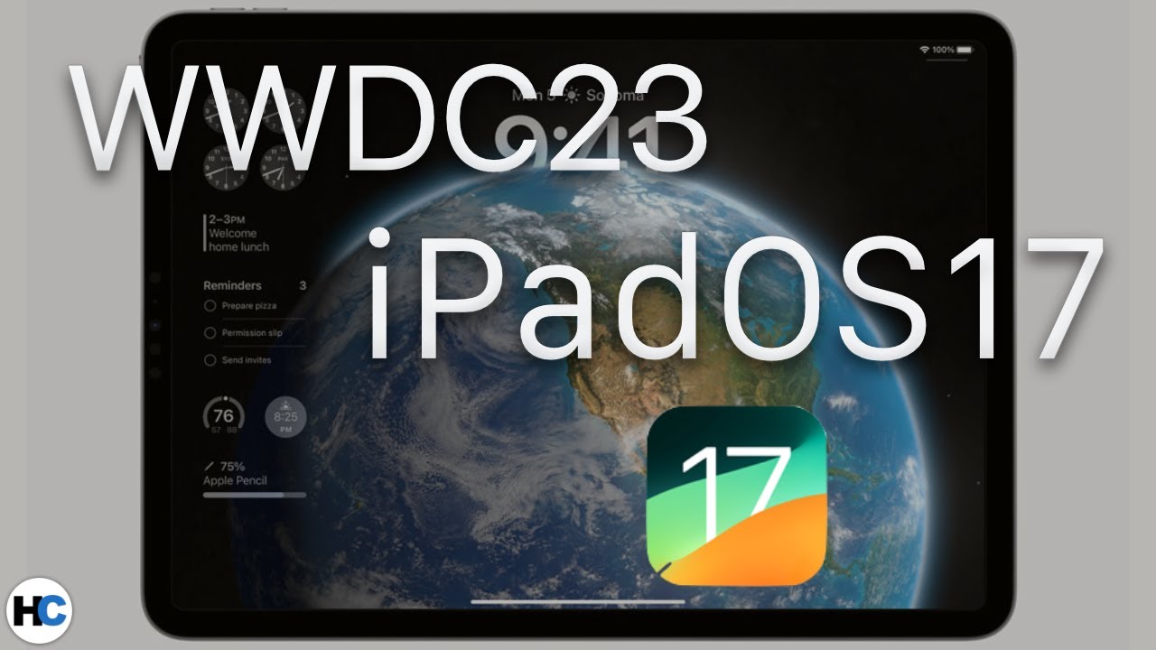 WWDC23 - Un nouvel écran de verrouillage et quelques baby steps... - iPadOS 17