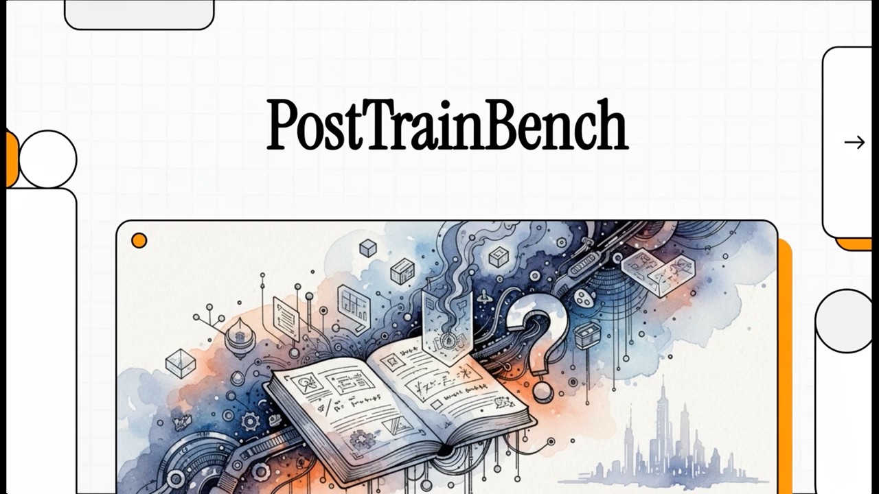 [Podcast] PostTrainBench: Evaluating Autonomous LLM Post-Training Agents