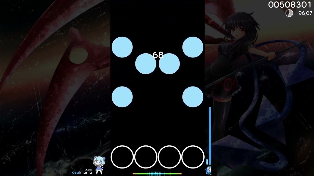 osu!mania Galaxy Collapse 3.5 stars 4K