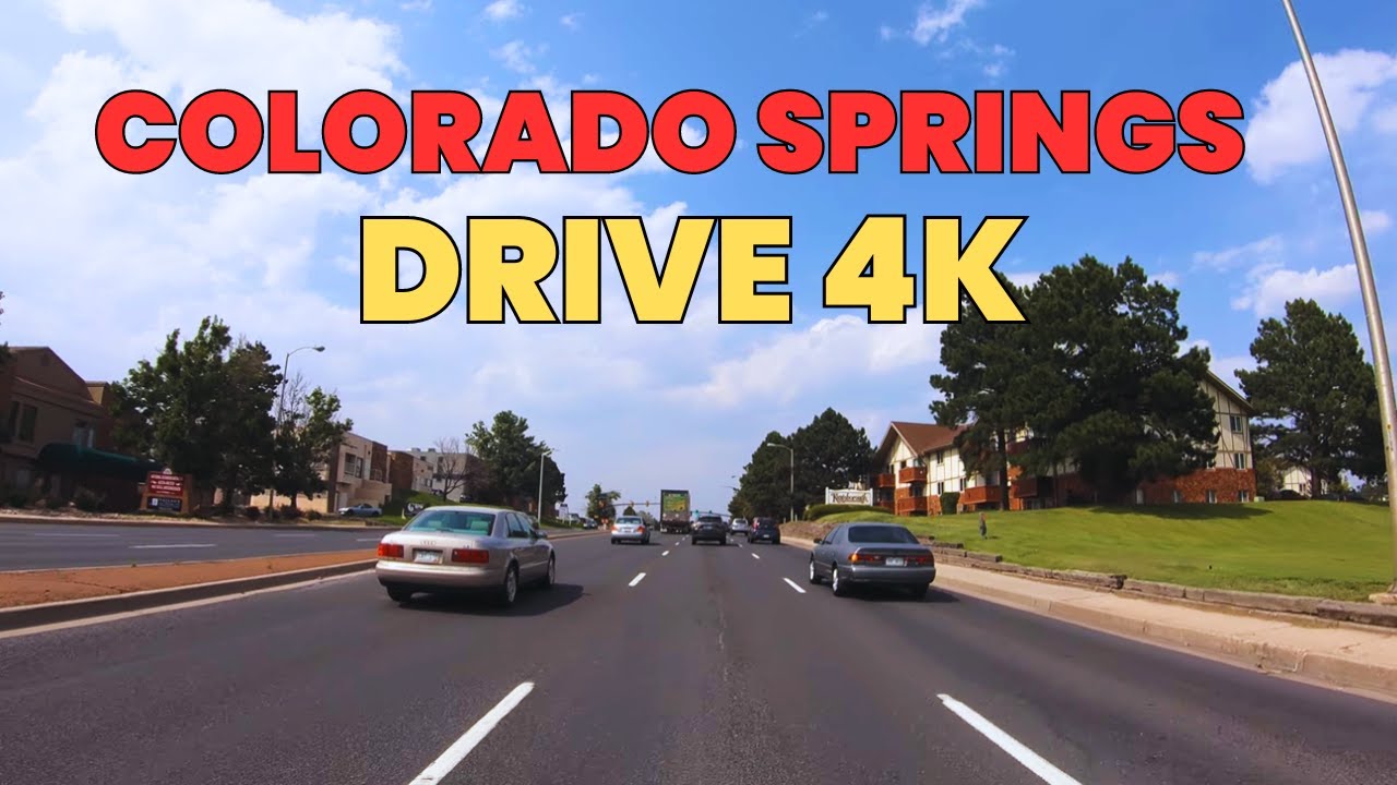 Academy Blvd | Colorado Springs | 4K Highway Driving Tour | Colorado | USA | Road Trip