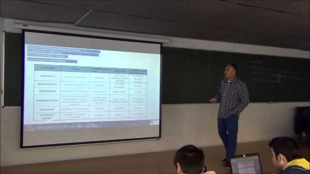 LECCIÓN 002 LA PERIODIZACIÓN DEL ENTRENAMIENTO DEPORTIVO SESIÓN 5 Corte 1 (umh1617 2014-15)