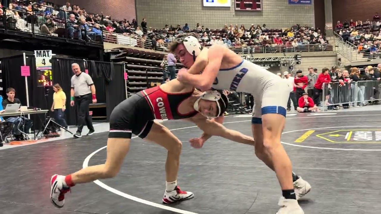 2/4/26 3A Boys State- Richfield HS- Gage Allen- Won TF 18-3
