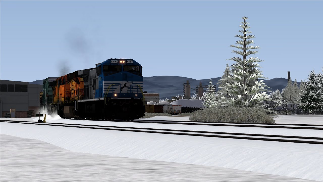 TSC 2024: BNSF Mixed freight ft NS 4001